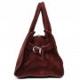 Замшевая женская сумка тоут Италия Firenze fz3752_bordo бордо
