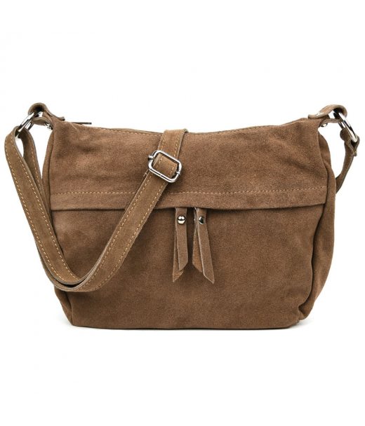 Замшева сумка месенджер Італія Firenze fz382328_taup тауп Замшева сумка месенджер Італія Firenze fz382328_taup тауп