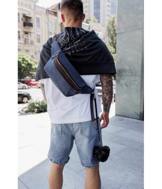 Сумка бананка для фотоапарата шкіра та канвас TARWA RCk-1313-4lx Сумка бананка для фотоапарата шкіра та канвас TARWA RCk-1313-4lx