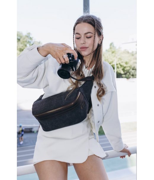 Сумка бананка для фотоаппарата кожа и канвас TARWA RCg-1313-4lx Сумка бананка для фотоаппарата кожа и канвас TARWA RCg-1313-4lx