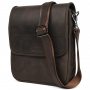 Чоловіча сумка через плече на три відділення месенджер Limary Lim-015RC крейзі хорс Чоловіча сумка через плече на три відділення месенджер Limary Lim-015RC крейзі хорс