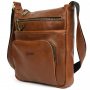 Чоловіча шкіряна сумка месенджер GB-1303-3md TARWA з кишенею Чоловіча шкіряна сумка месенджер GB-1303-3md TARWA з кишенею