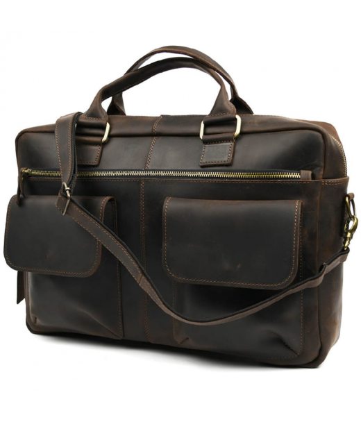 Велика шкіряна сума для документів, нотубука 17 дюймів TARWA RC-3160-4sa