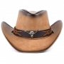 Класичний ковбойський капелюх Bexhill ht-st1-rb2 з еко (веган) шкіри з градієнтом Класичний ковбойський капелюх Bexhill ht-st1-rb2 з еко (веган) шкіри з градієнтом