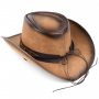 Класичний ковбойський капелюх Bexhill ht-st1-rb2 з еко (веган) шкіри з градієнтом Класичний ковбойський капелюх Bexhill ht-st1-rb2 з еко (веган) шкіри з градієнтом