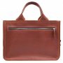 Сумка портфель шкіряна для документів ноутбука LIMARY lim-380RB коньячна