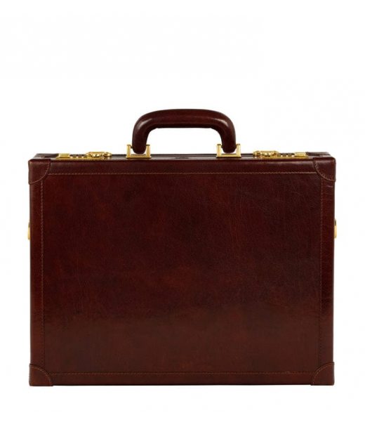 Шкіряний портфель-аташе - A Legacy - Коричневий колір - Time Resistance 5248401