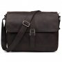 Чоловіча сумка через плече з коричневої крейзі TARWA RC-1046-4lx Чоловіча сумка через плече з коричневої крейзі TARWA RC-1046-4lx