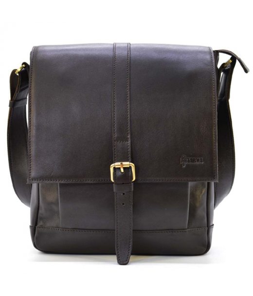 Чоловіча шкіряна сумка через плече GC-1811-4lx TARWA коричнева Чоловіча шкіряна сумка через плече GC-1811-4lx TARWA коричнева