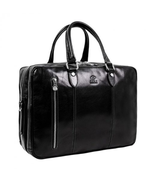 Шкіряний портфель-рюкзак трансформер - A Farewell to Arms - чорне Time Resistance 5232801 Шкіряний портфель-рюкзак трансформер - A Farewell to Arms - чорне Time Resistance 5232801