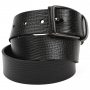 Ремінь із шкіри буйволу фактурний ST2026B чорний 40мм Ремінь із шкіри буйволу фактурний ST2026B чорний 40мм