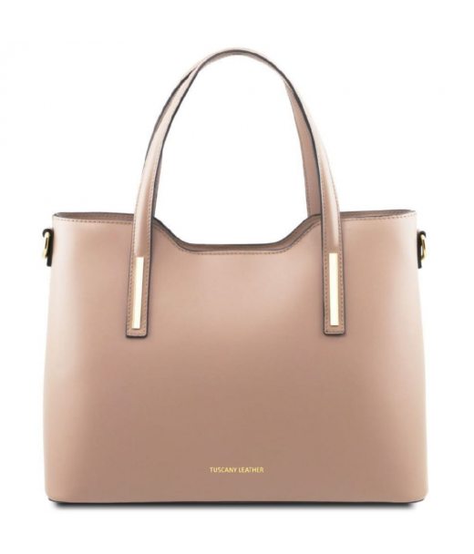 Сумка тоут через плече жіноча шкіряна OLIMPIA Tuscany TL141412