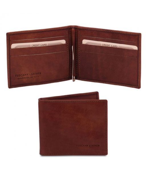 Кардхолдер, кожаный зажим Tuscany TL142055