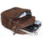 Вінтажна шкіряна сумка (чохол) на плечі, на пояс в ретро стилі Tiding tid30063br