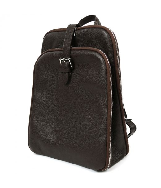 Шкіряний італійський рюкзак Firenze HB03334C кавовий Шкіряний італійський рюкзак Firenze HB03334C кавовий