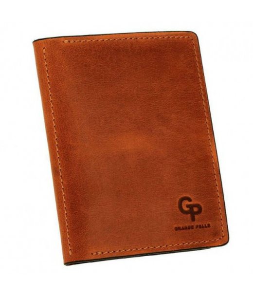Обложка для документов, паспорта, автодокументов с отделом для карт Grande Pelle 212123