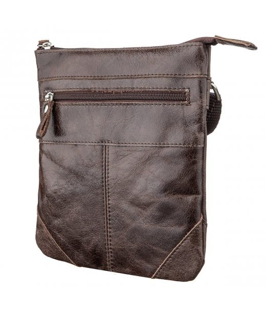 Сумка SHVIGEL 11136 з натуральної шкіри Коричнева Сумка SHVIGEL 11136 з натуральної шкіри Коричнева