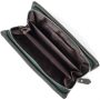 Стильный кошелек-клатч для женщин с отделением под телефон ST Leather 23103 Зеленый