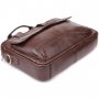 Портфель для чоловіків із натуральної шкіри Vintage 23040 Коричневий