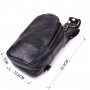 Женская слинг сумка через плечо из экокожи Vintage sale_15117 Черный