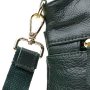Компактна жіноча сумка з натуральної шкіри sale_15120 Vintage Зелений