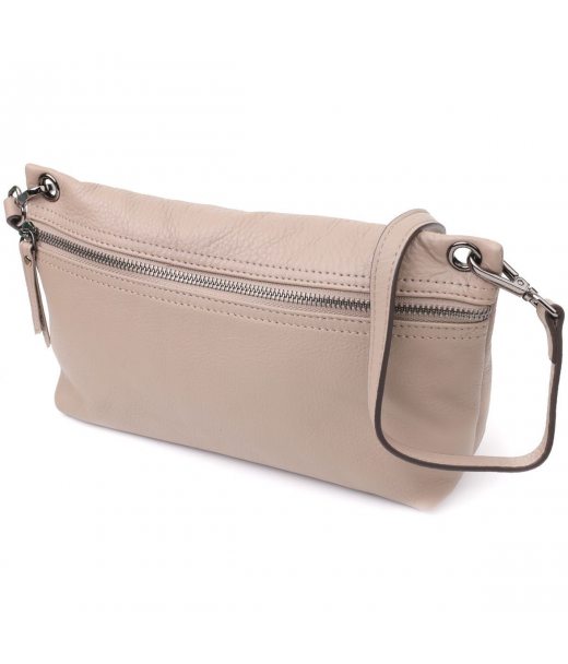 Сумка на плече з натуральної шкіри Vintage 23005 Сірий Сумка на плече з натуральної шкіри Vintage 23005 Сірий