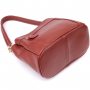 Женская кожаная сумка с тремя секциями Vintage 22981 Красный Женская кожаная сумка с тремя секциями Vintage 22981 Красный
