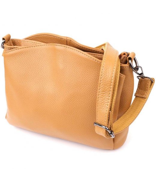 Женская сумка из натуральной кожи Vintage 23008 Рыжий