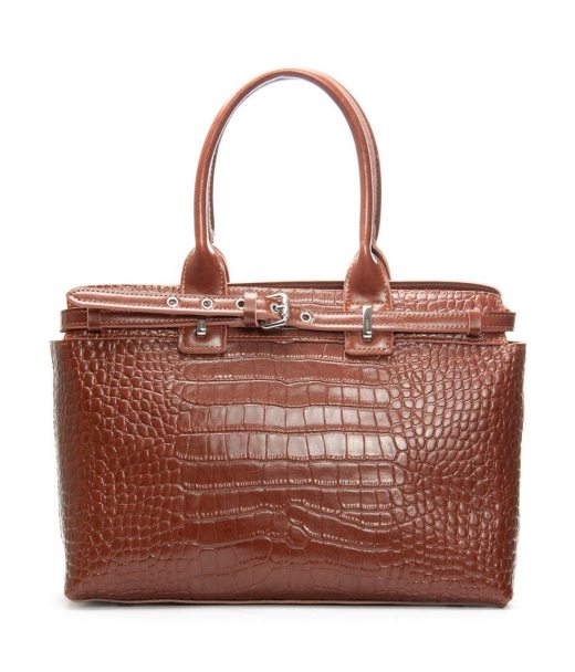 Сумка Шкіряна Жіноча Класична ALEX RAI 00108 camel