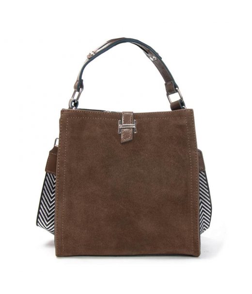 Сумка Женская Классическая замш ALEX RAI 9701-1 khaki