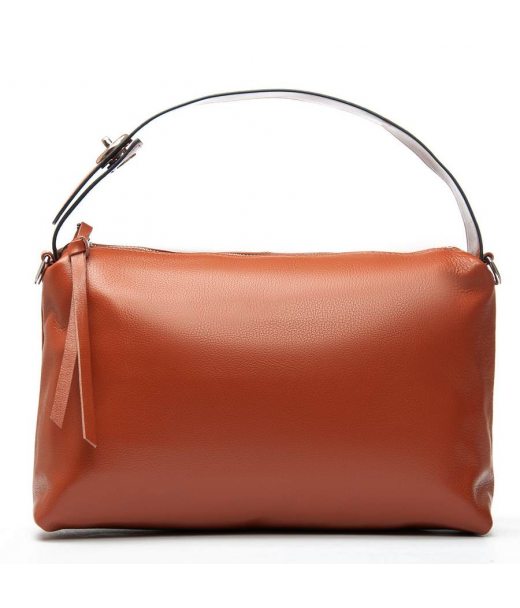 Сумка Шкіряна Жіноча Класична ALEX RAI 91377 camel