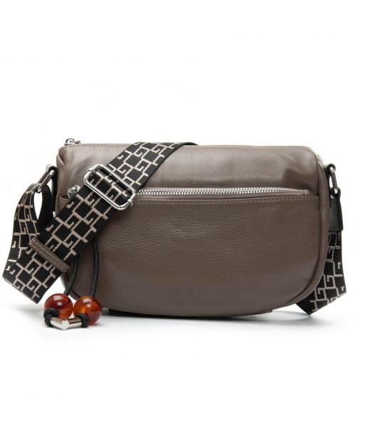 Сумка Шкіряна Жіноча Класична ALEX RAI 93038 khaki