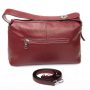 Сумка Шкіряна Жіноча Класична ALEX RAI 91377 red