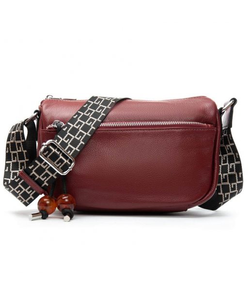 Сумка Шкіряна Жіноча Класична ALEX RAI 93038 red