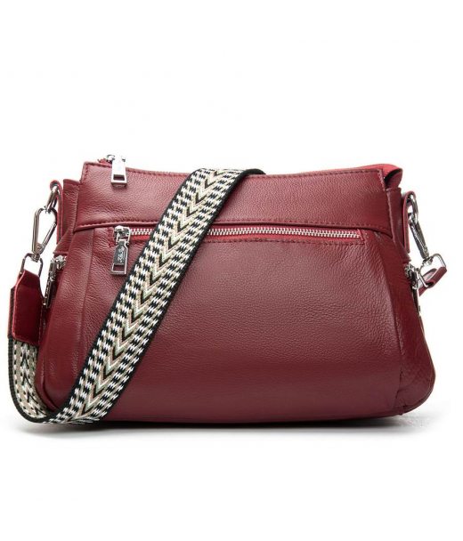 Сумка Шкіряна Жіноча Класична ALEX RAI 2048-9 red