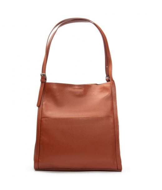 Сумка Шкіряна Жіноча Класична ALEX RAI 2060-9 camel