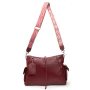 Сумка Шкіряна Жіноча Класична ALEX RAI 91008-9 bordo