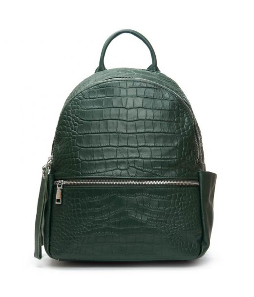 Сумка Шкіряна Жіноча Рюкзак ALEX RAI 95518-9 green Сумка Шкіряна Жіноча Рюкзак ALEX RAI 95518-9 green