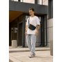 Велика чоловіча сумка на пояс бананка Sambag Tirso Max чорна Велика чоловіча сумка на пояс бананка Sambag Tirso Max чорна