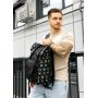 Мужской рюкзак Sambag Roll Top черный оксфорд принт