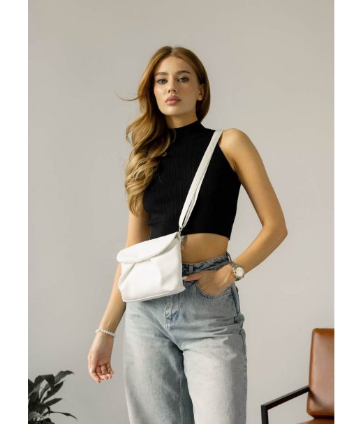 Жіноча сумка через плече Sambag Rose біла Жіноча сумка через плече Sambag Rose біла