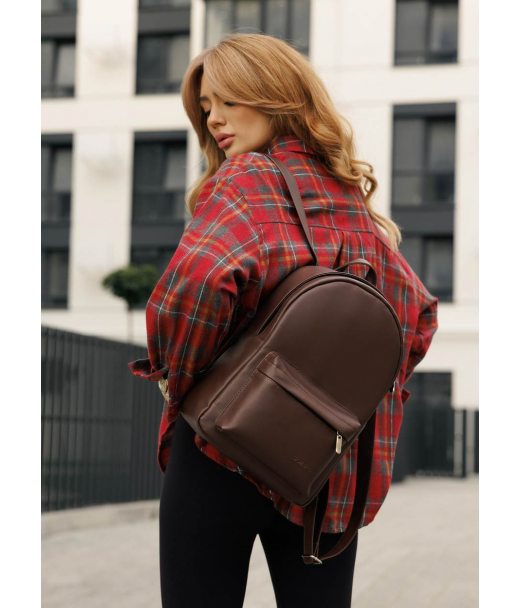 Женский рюкзак Sambag Brix Classic шоколадный Женский рюкзак Sambag Brix Classic шоколадный