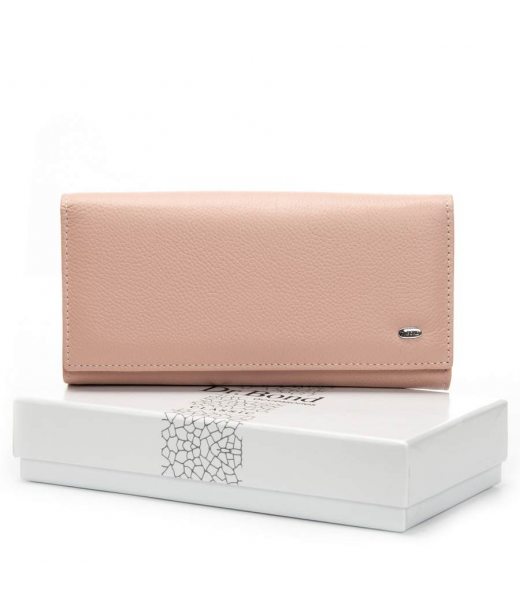 Гаманець Шкіряний Жіночий Classic DR. BOND W46-2 pink purple Гаманець Шкіряний Жіночий Classic DR. BOND W46-2 pink purple