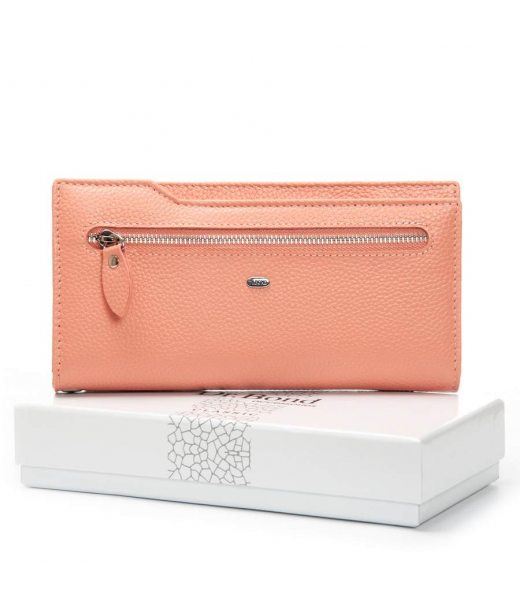 Гаманець Шкіряний Жіночий Classic DR. BOND WMB-2M pink purple