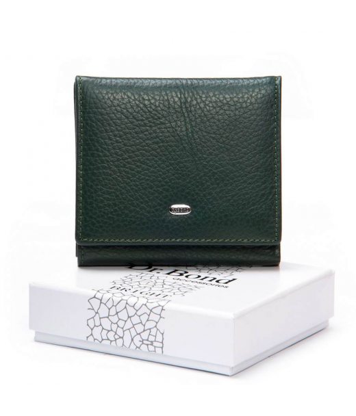 Гаманець Bright Жіноча шкіра DR. BOND WS-219 green Гаманець Bright Жіноча шкіра DR. BOND WS-219 green