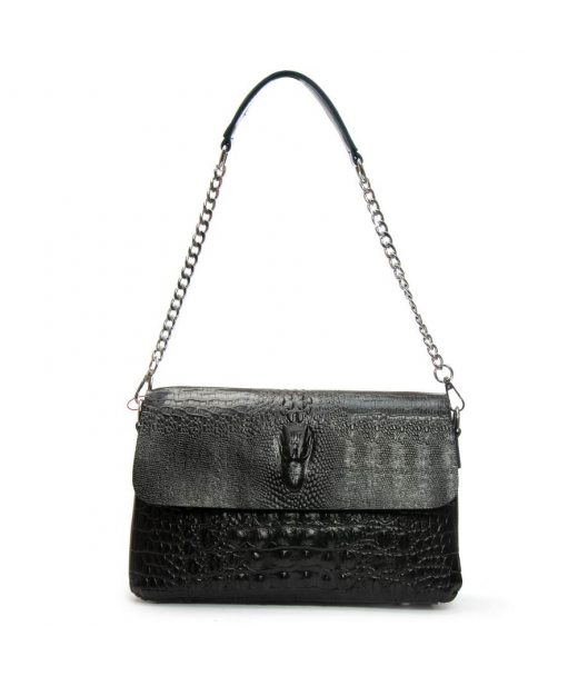 Сумка Шкіряна Жіноча Класична ALEX RAI 9346 black Сумка Шкіряна Жіноча Класична ALEX RAI 9346 black