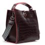 Сумка Шкіряна Жіноча Класична ALEX RAI 9701 bordo Сумка Шкіряна Жіноча Класична ALEX RAI 9701 bordo