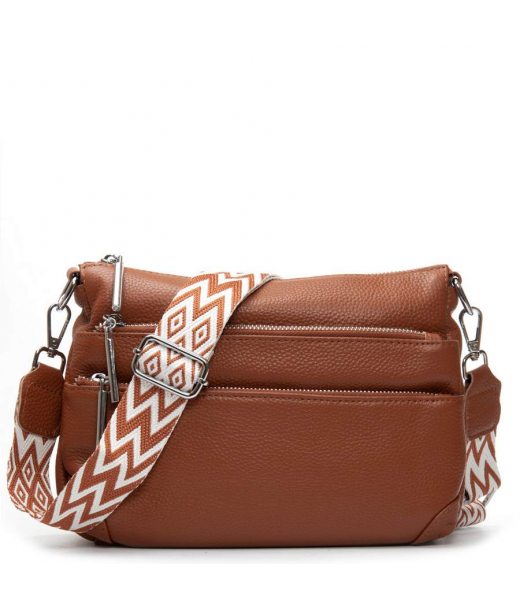 Сумка Шкіряна Жіноча Класична ALEX RAI 8269 khaki Сумка Шкіряна Жіноча Класична ALEX RAI 8269 khaki