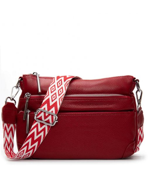 Сумка Шкіряна Жіноча Класична ALEX RAI 8269 wine red Сумка Шкіряна Жіноча Класична ALEX RAI 8269 wine red