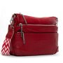Сумка Шкіряна Жіноча Класична ALEX RAI 8269 wine red